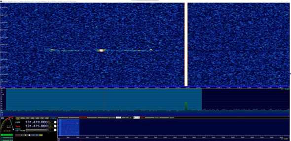 ACARS signal spectrogram